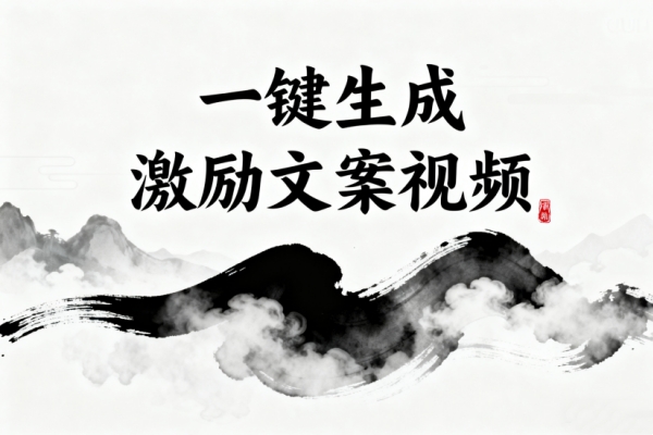 一键生成激励文案视频-扣子(Coze)工作流模板