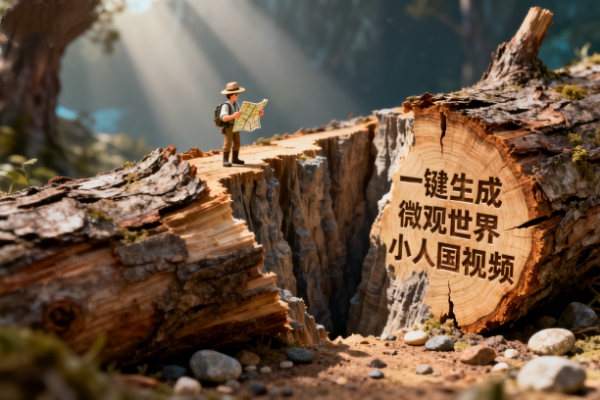 一键生成微观世界小人国视频-扣子(Coze)工作流模板