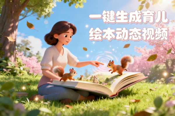 一键生成育儿绘本动态视频-扣子(Coze)工作流模板